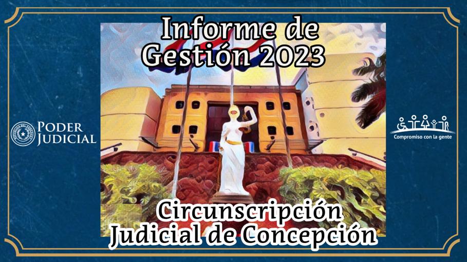 Informe De Gestión 2023 Poder Judicial Concepción 2719